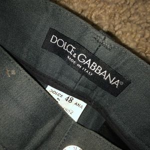 DOLCE & GABBANA TRACK STRIPE PANTS